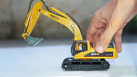 mini excavator diecast|1 50 scale models excavators.